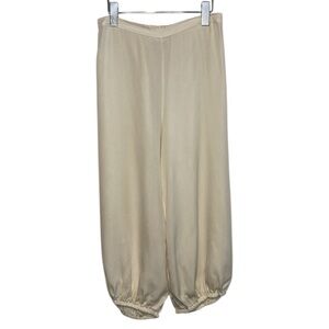 Bryn Walker Lagenlook Balloon Cream Pull On Pants S